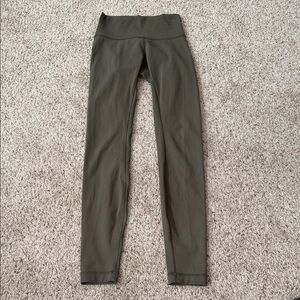 Lululemon Athletica Dark Green Leggings